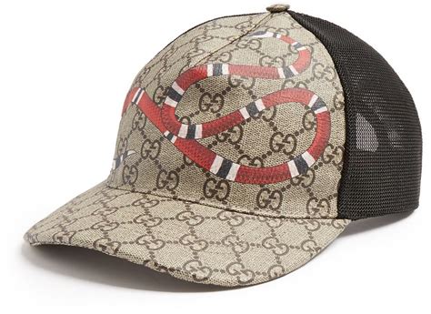 gucci cap schlange fake